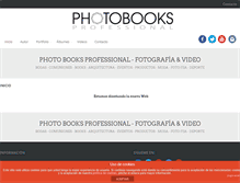 Tablet Screenshot of photobooksprofessional.com